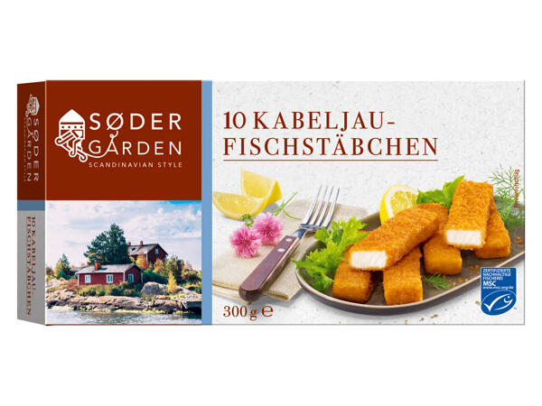 MSC Kabeljau-Fischstäbchen