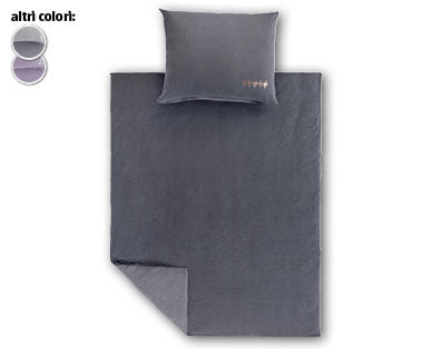 MY LIVING STYLE Biancheria da letto invernale in jersey