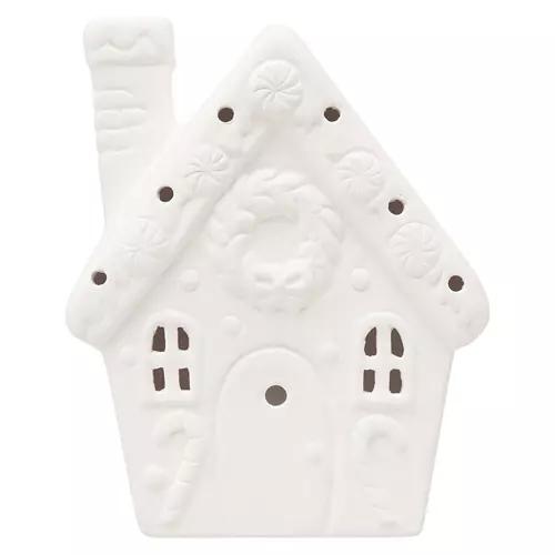 Paint-Your-Own Ceramic - Gingerbread House