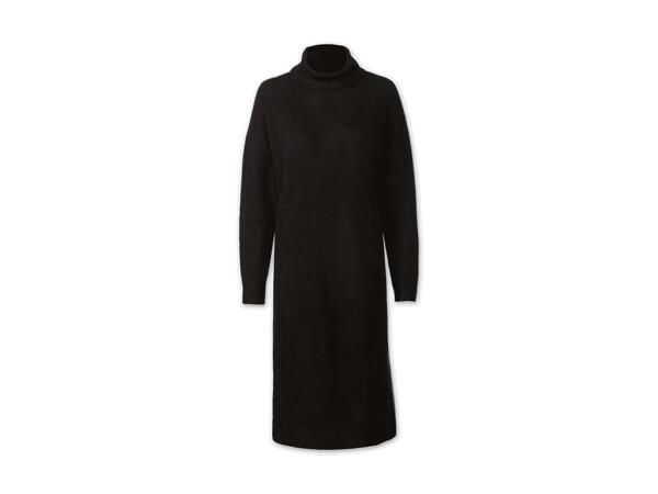 Damen Grobstrick-Pulloverkleid