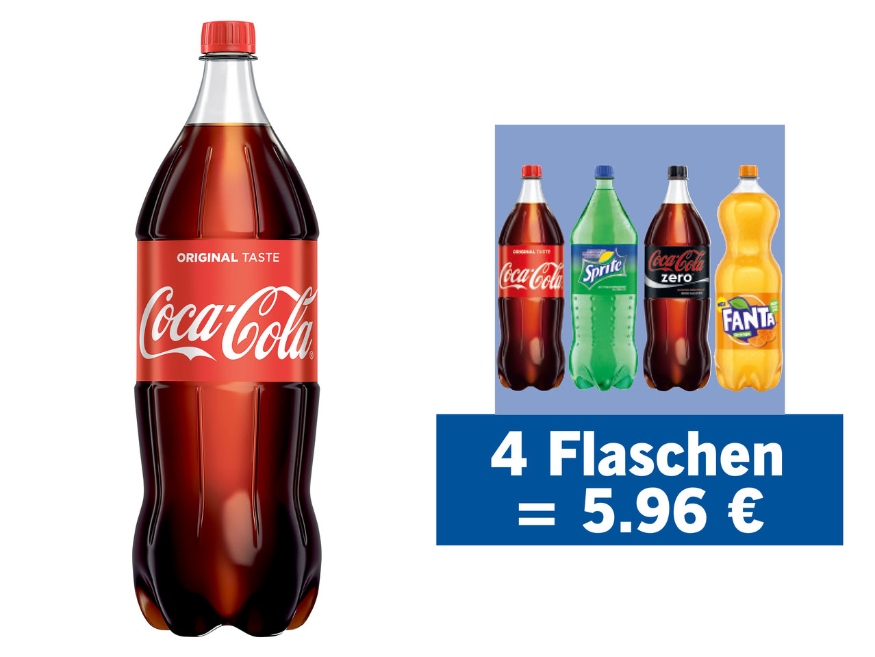 COCA COLA/FANTA/SPRITE Limonade