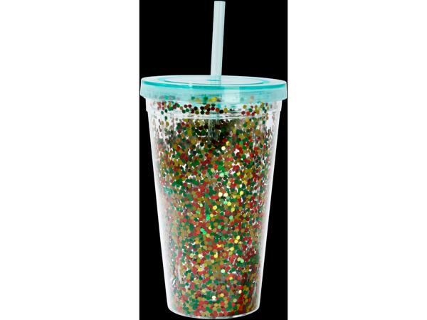 Festival Cup with Straw