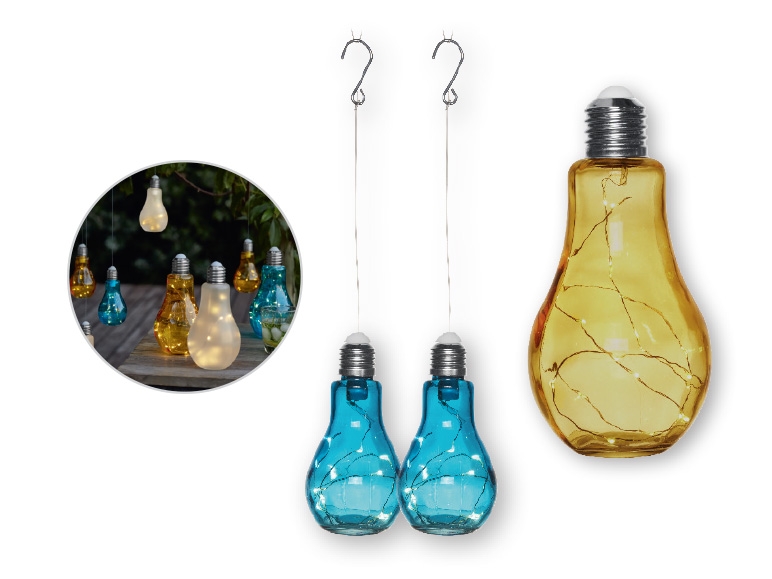 MELINERA(R) LED Light Bulb Ornaments