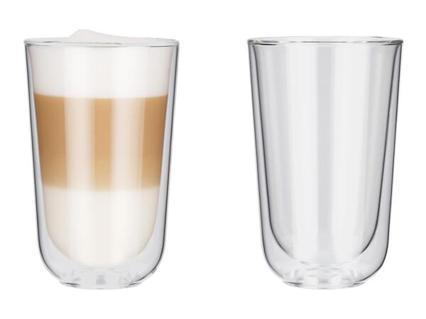 Silvercrest Latte Macchiato Glasses - 2 Pack