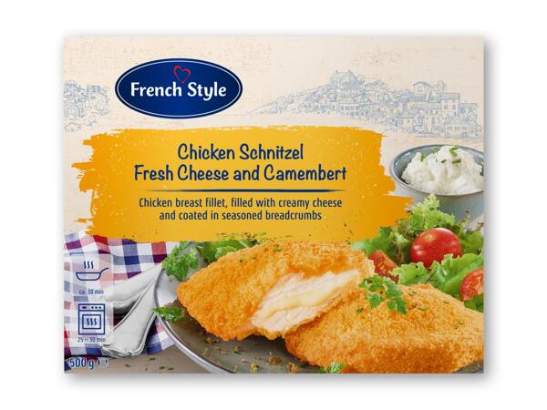 DUC DE COEUR Kyllingeschnitzel
