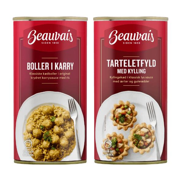 Tarteletfyld eller boller i karry