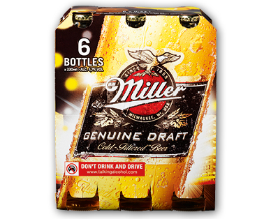 Bière Genuine Draft MILLER