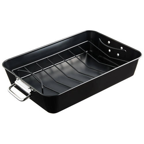 Carbon Steel Roaster with Rack