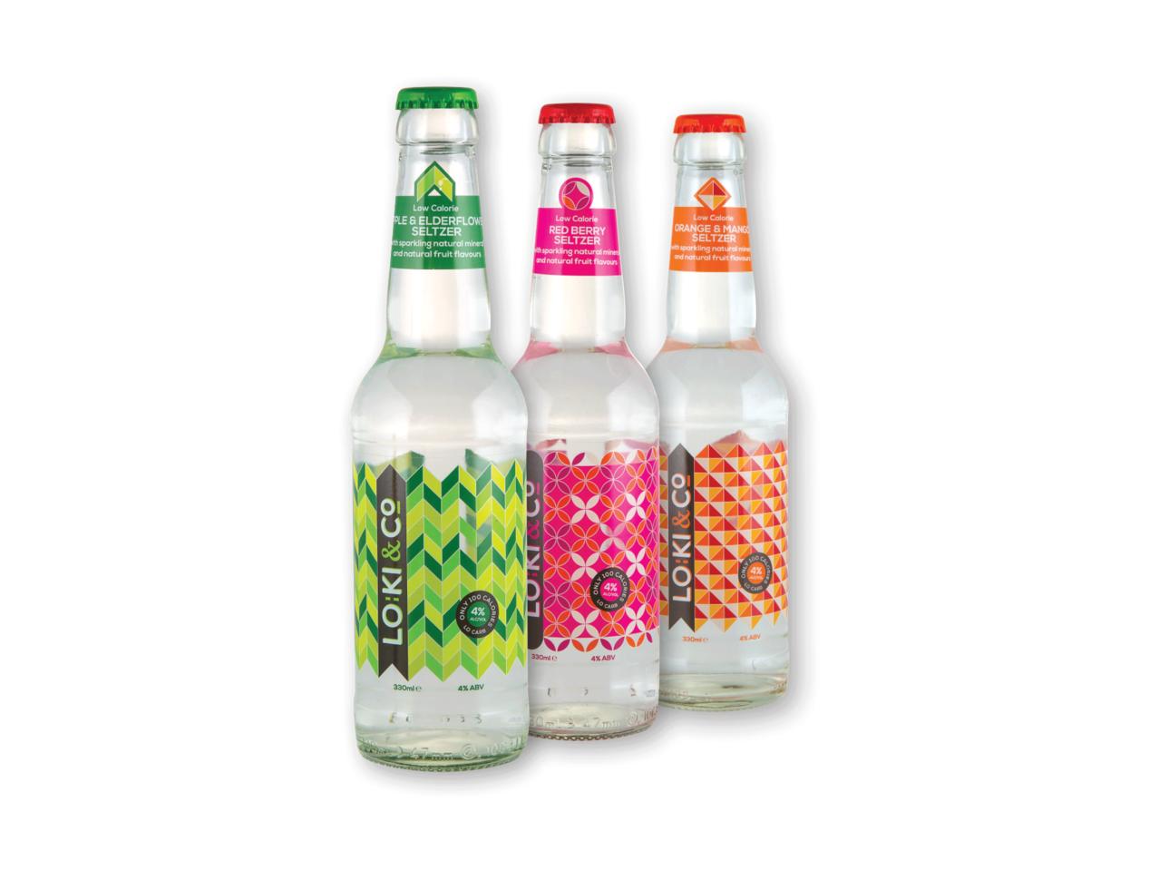 LOKI & CO Low Calorie Seltzer