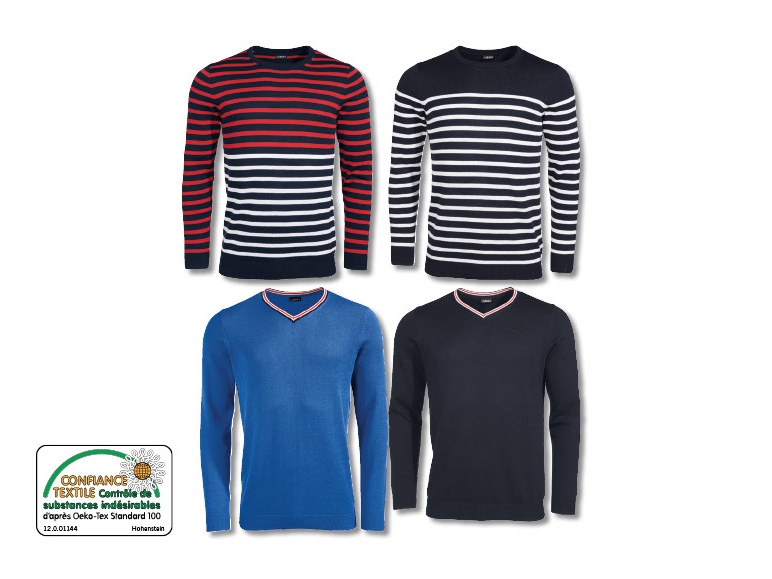 Pull à mailles fines