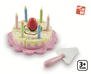 Wooden Fraction Cakes