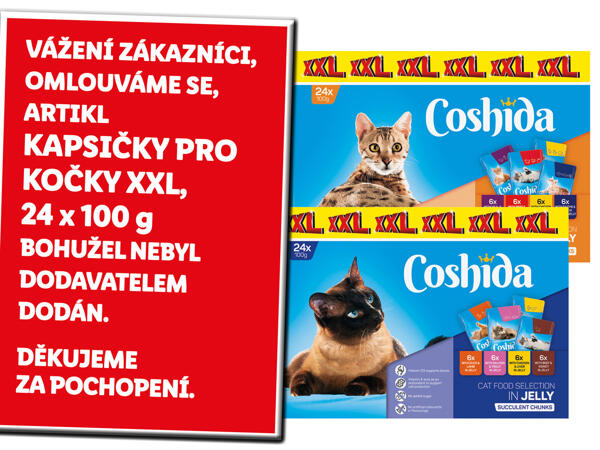 KAPSIČKY PRO KOČKY XXL