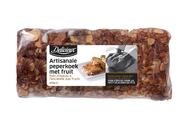 Peperkoek met fruit
