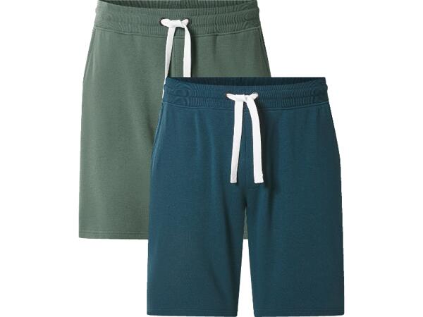Bermudashorts i sweatmaterial
