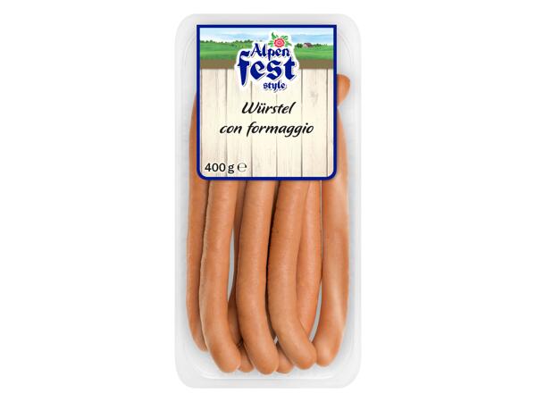 Sausages with Cheese