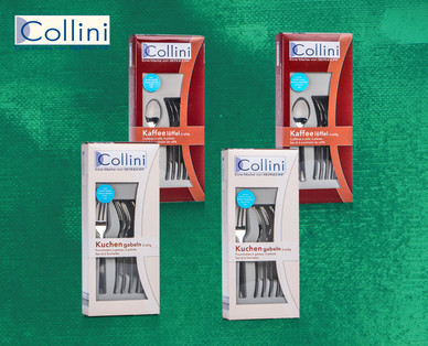 COLLINI Kuchengabel-/Kaffeelöffel-Set, 6-teilig