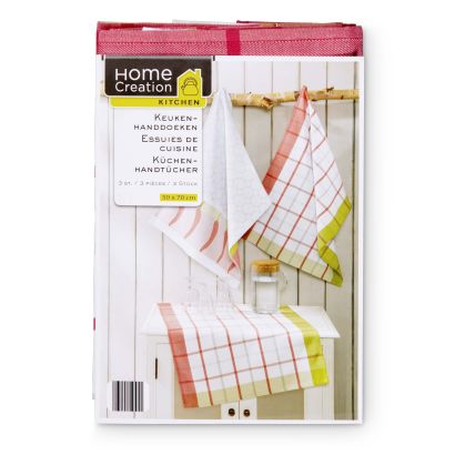 Serviettes de cuisine, 3 pcs