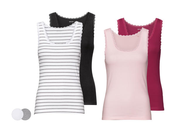 Débardeurs pour femme, lot de 21