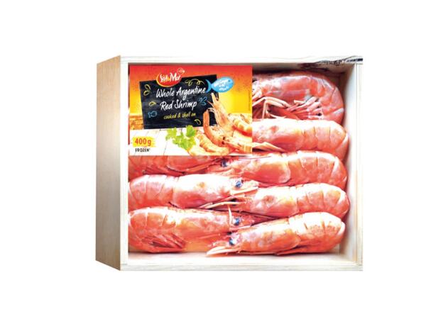 Cooked Red Shrimp