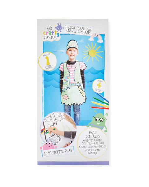 Colour Your Own Pirate Costume