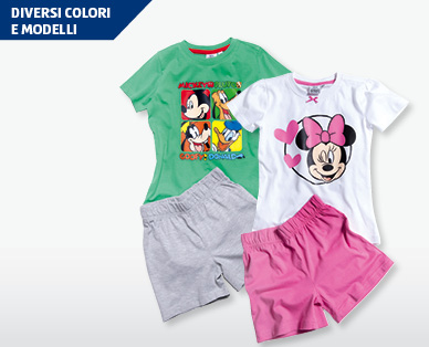 Biancheria da notte per bambini piccoli MICKEY MOUSE/MINNIE MOUSE