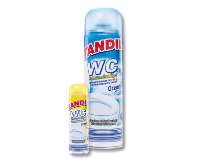 Mousse de nettoyage pour les WC TANDIL