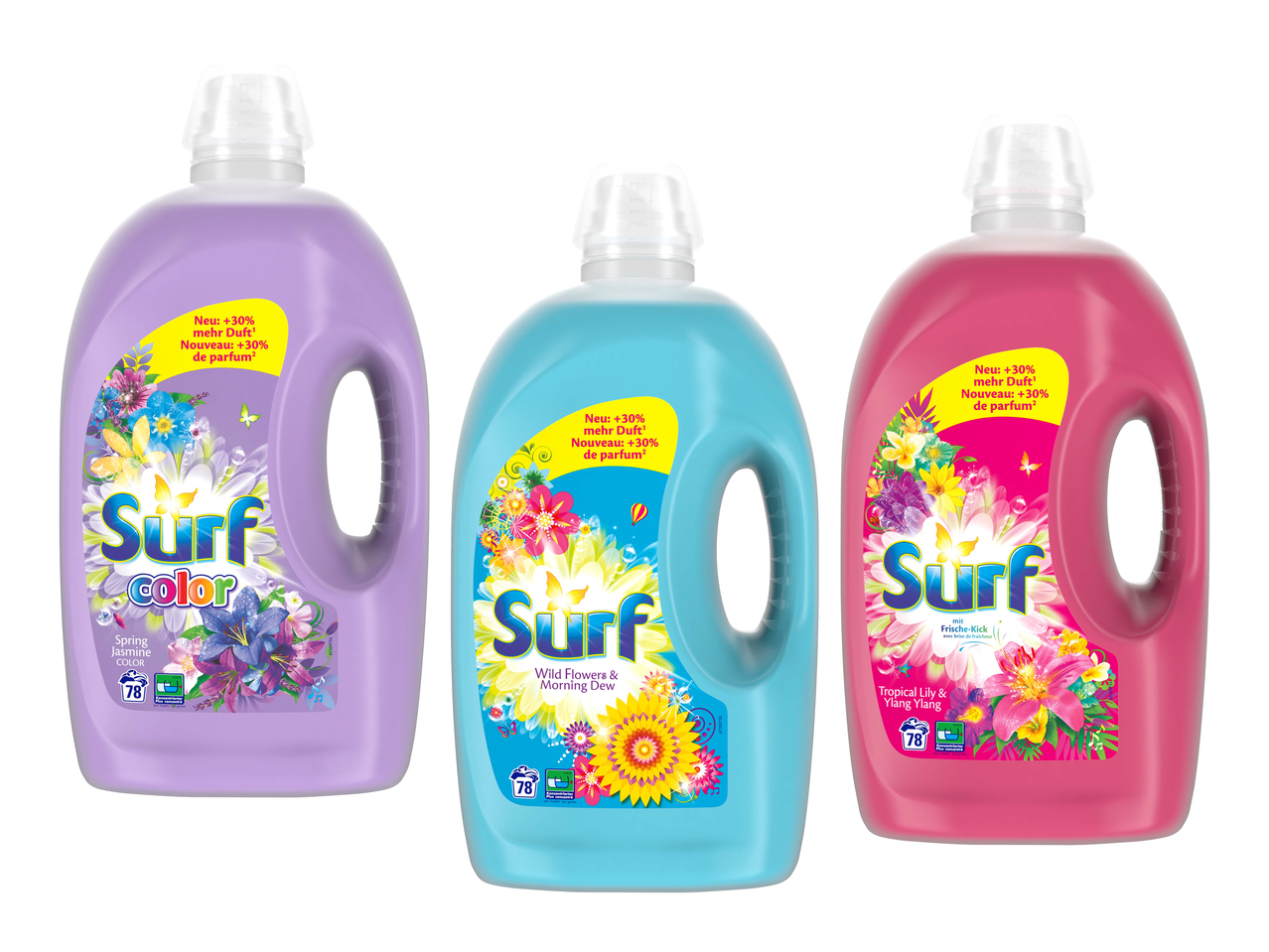 Lessive liquide Surf