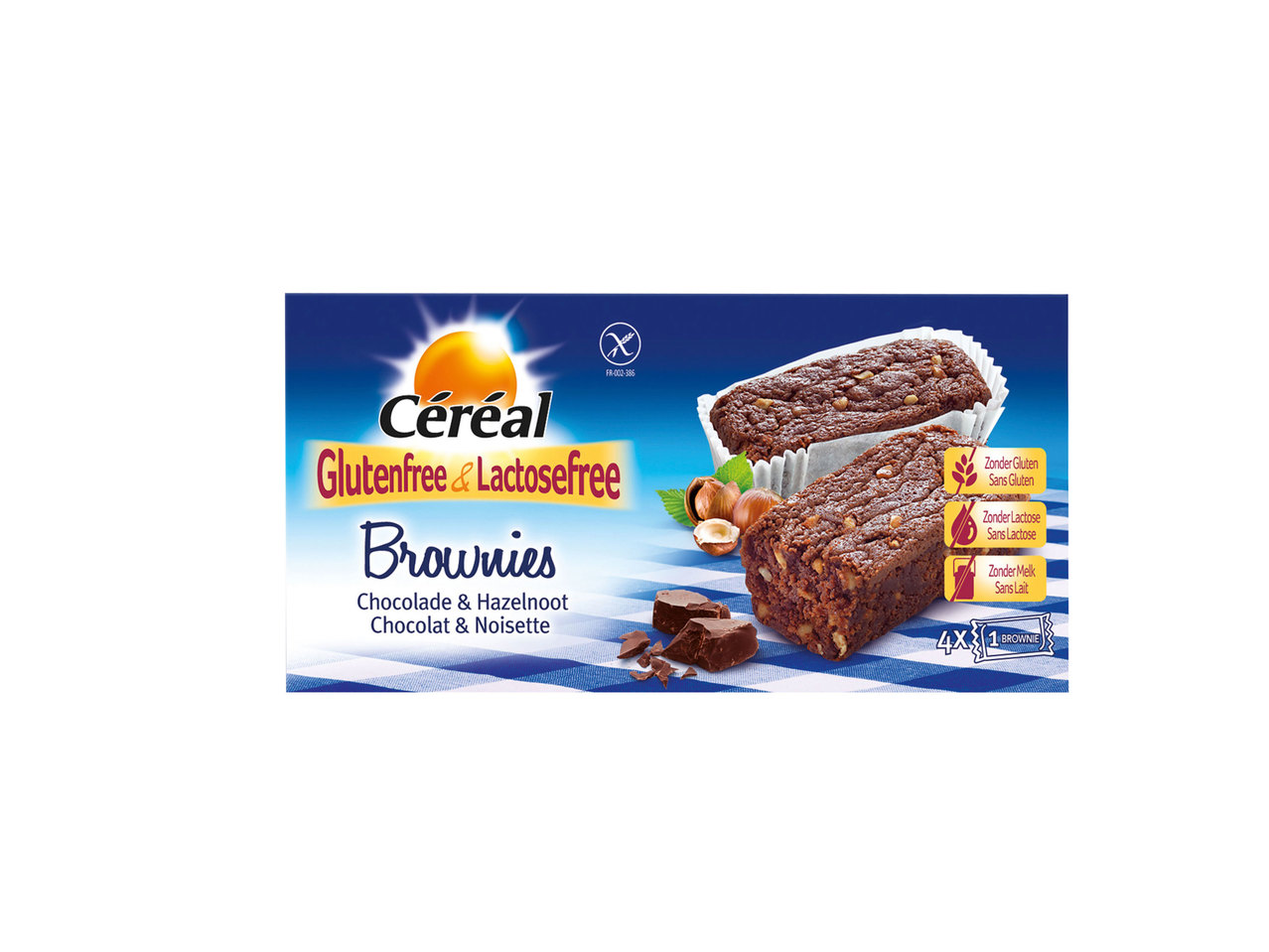 Gluten- en lactosevrije tussendoortjes
