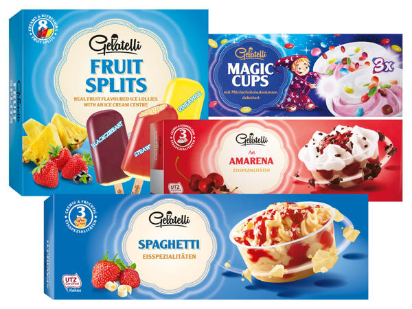 GELATELLI Eisspezialitäten/Eis-Lutscher