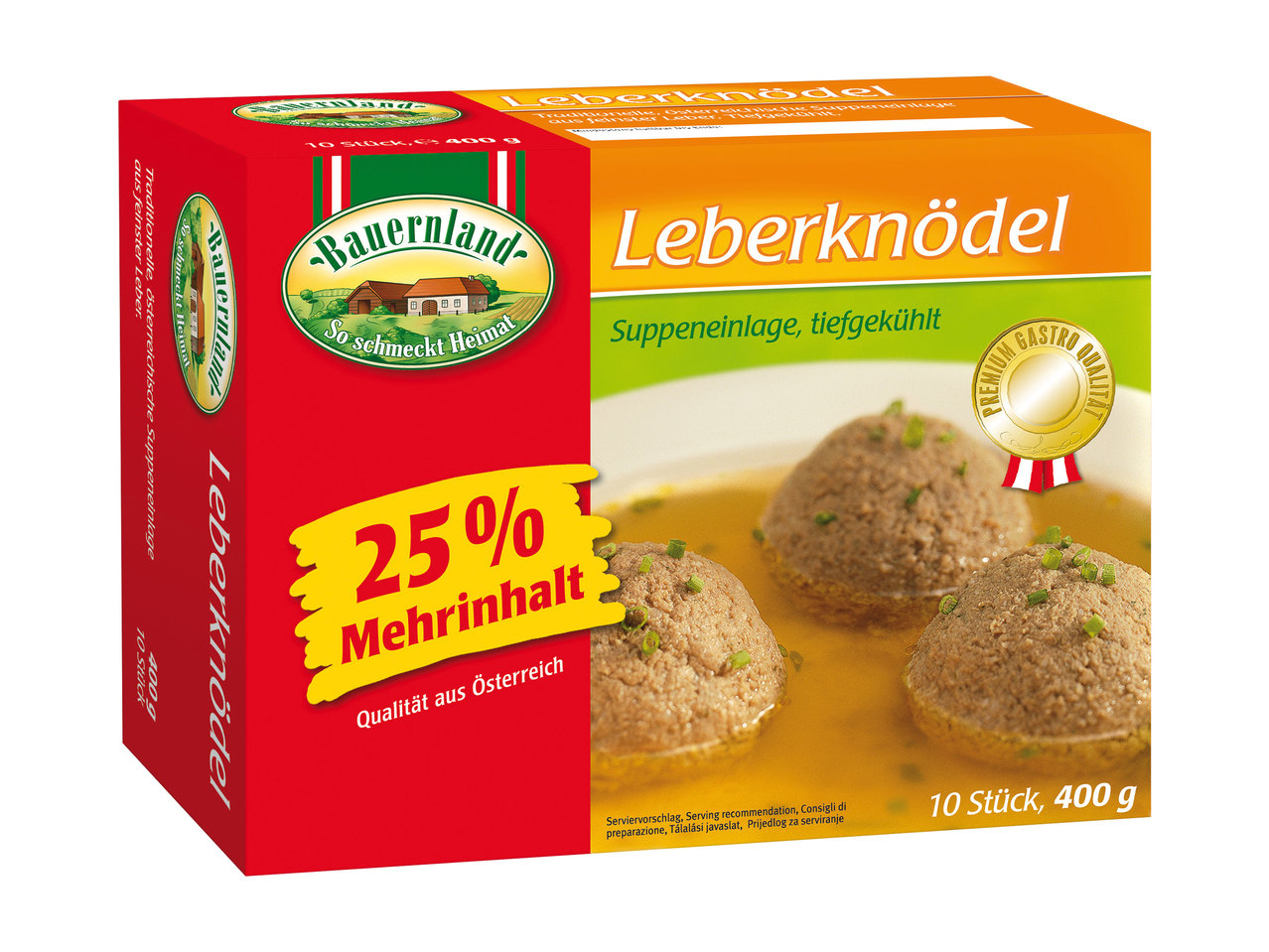 BAUERNLAND Leberknödel