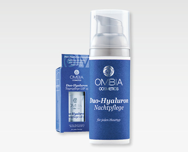 Soin du visage à l'acide hyaluronique duo OMBIA COSMETICS