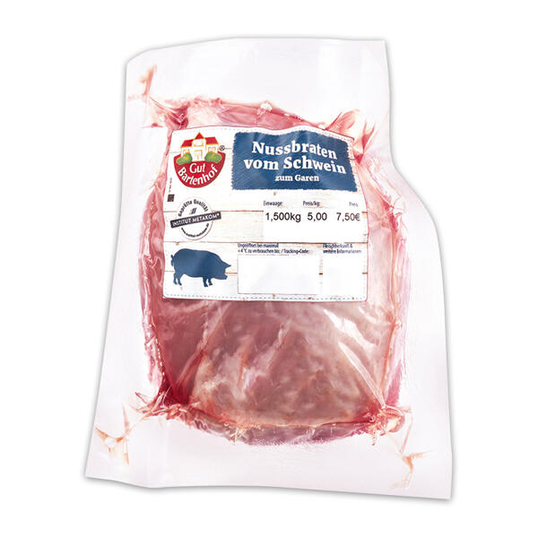 Nussbraten vom Schwein