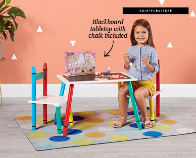 Childrens Table and Chairs Set