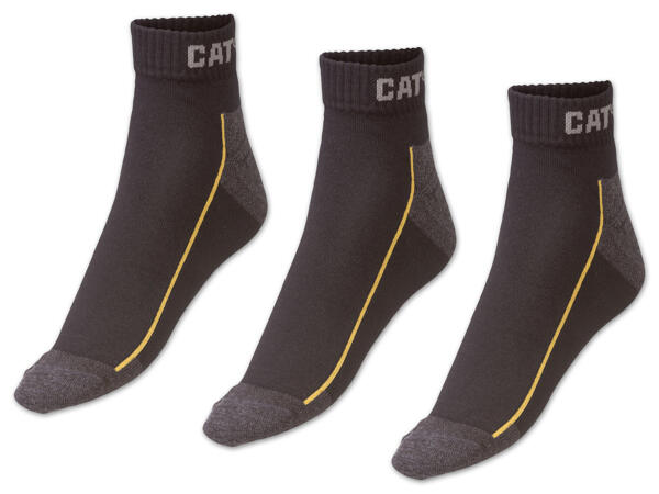 Cat(R) Herren Arbeitssneaker-Socken, 3 Paar