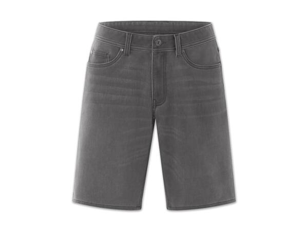 Herren Jeans Sweatdenim-Bermudas