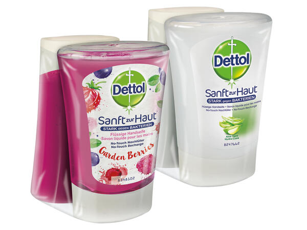 Dettol No-Touch Flüssigseife Nachfüller Doppelpack