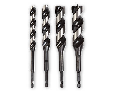Set di punte elicoidali giapponesi, 4 pezzi WORKZONE(R)