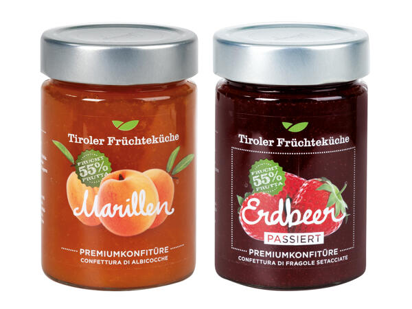 Tiroler Früchteküche Konfitüren im Glas