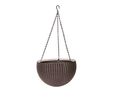 Keter Rattan Hanging Planter