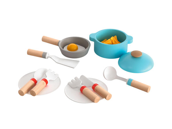 Playtive Wooden Cooking Play Set