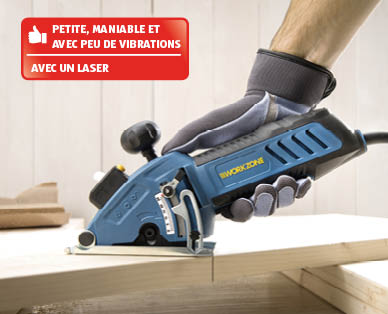 Scie circulaire à main de précision WORKZONE(R)
