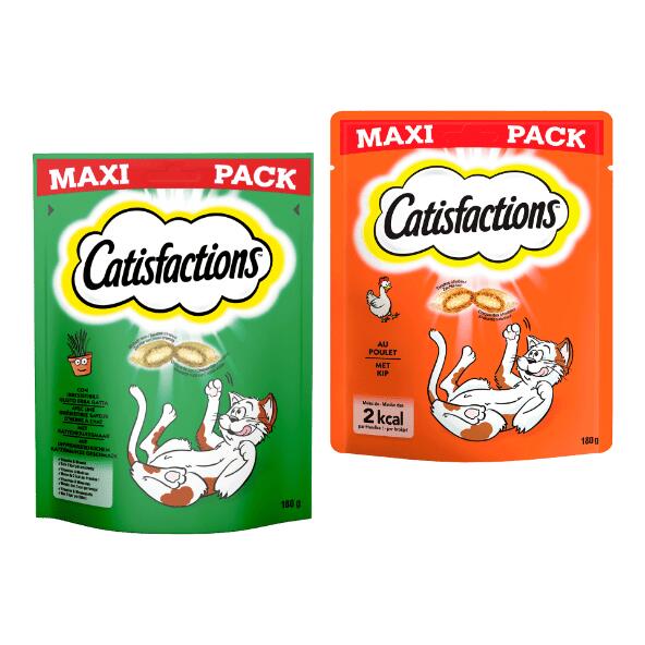 CATISFACTIONS(R) 				Snacks pour chats
