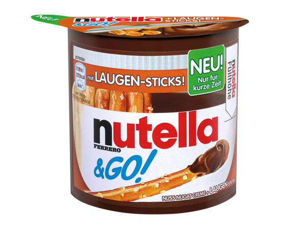 FERRERO Nutella & Go! Laugen-Sticks