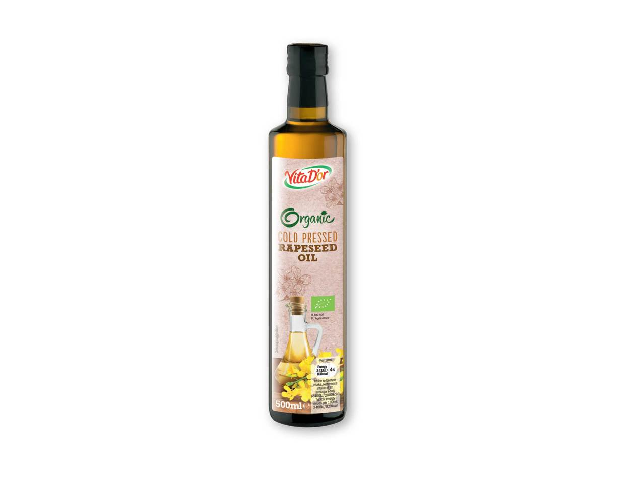 VITA D'OR Organic Rapeseed Oil