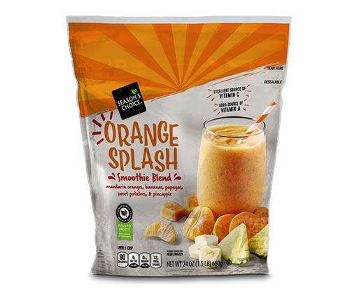 Season's Choice 
 Orange Splash or Berry Bliss Smoothie