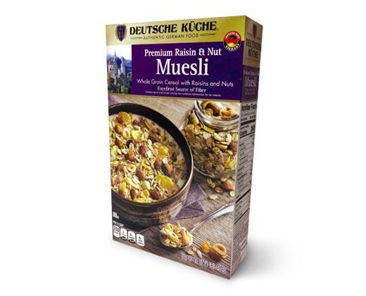 Deutsche Küche 
 Raisin & Nut Müesli