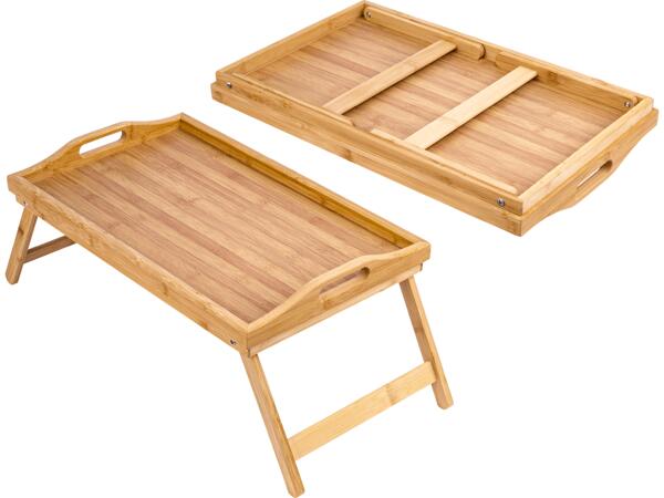 Sängbricka av bambu