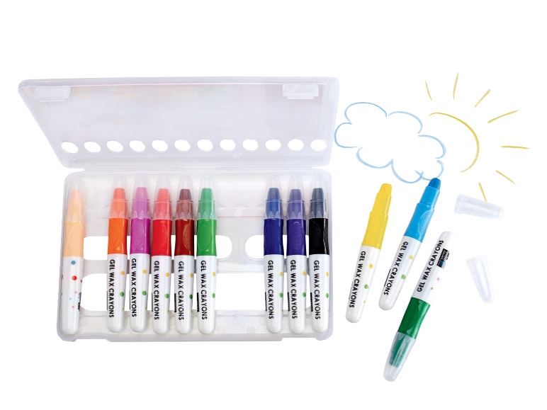 United Office Kids Gel Crayons