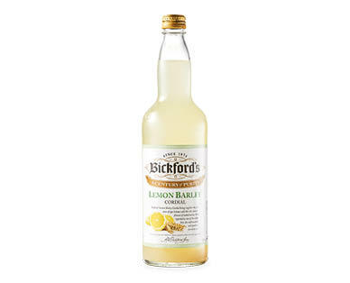 Bickford's Lemon Barley Cordials 750ml