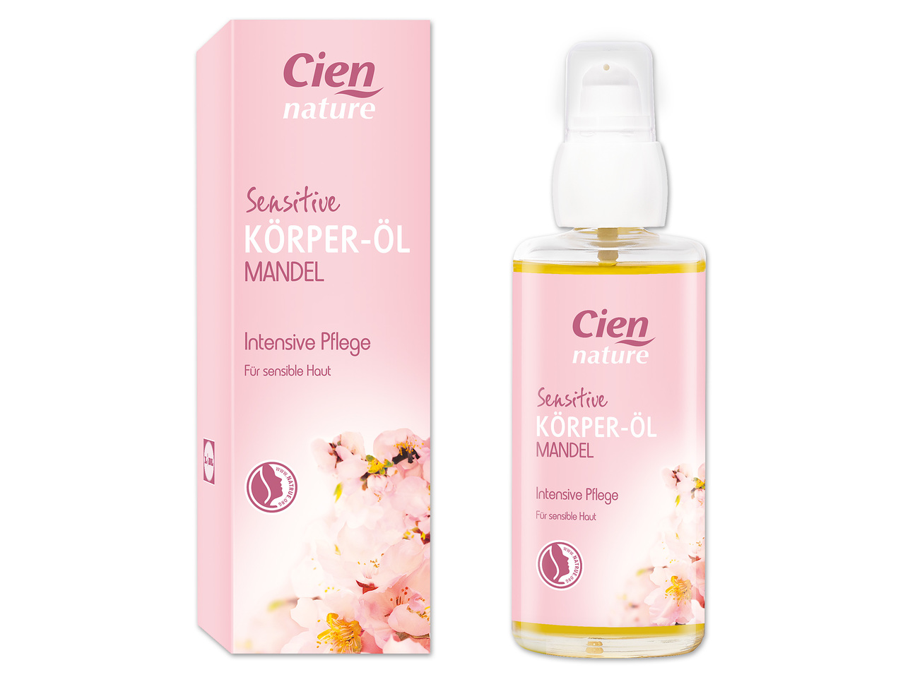 CIEN NATURE Sensitive Körper-Öl Mandel